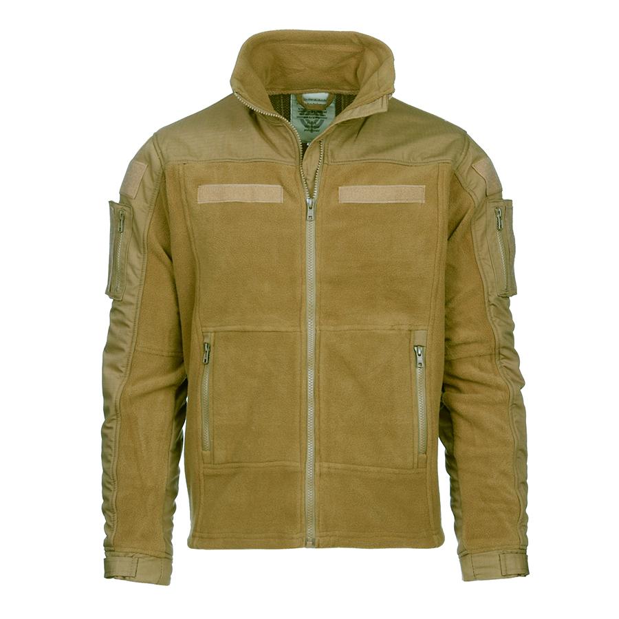 Combat Fleecevest Khaki -1371-a